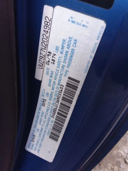 Audio Equipment Radio VIN M 8th Digit Remote CD Changer Fits 96-05 JETTA 1156411