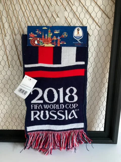 🐻 Écharpe France FiFA Russie World Cup 2018 Coupe du Monde Neuve