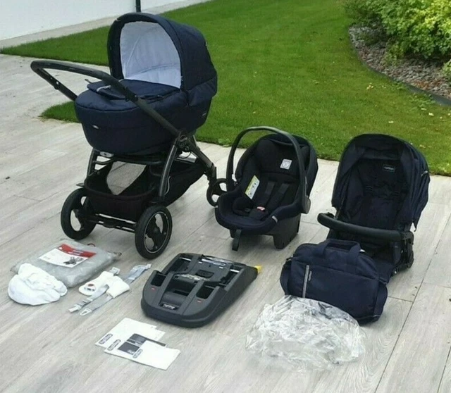 POUSSETTE BÉBÉ 3 En 1 , Trio, Enfant, Siège Auto, Avec Accessoires ! EUR  392,85 - PicClick FR