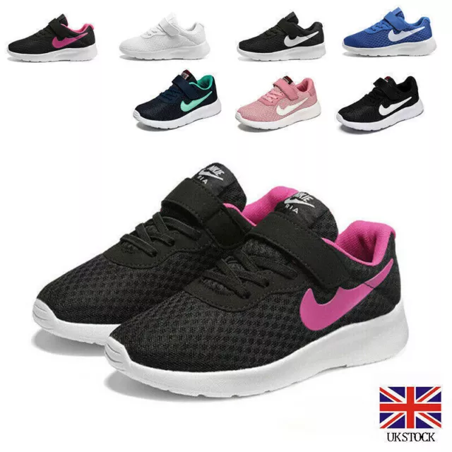 Kids Running Trainers Lightweight Girls Boys School Sports Shoes Sneakers Size