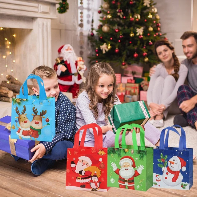 Sacchetto portaoggetti pieghevole Natale uomo