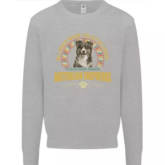 An Australian Shepherd Dog Mens Sweatshirt Jumper