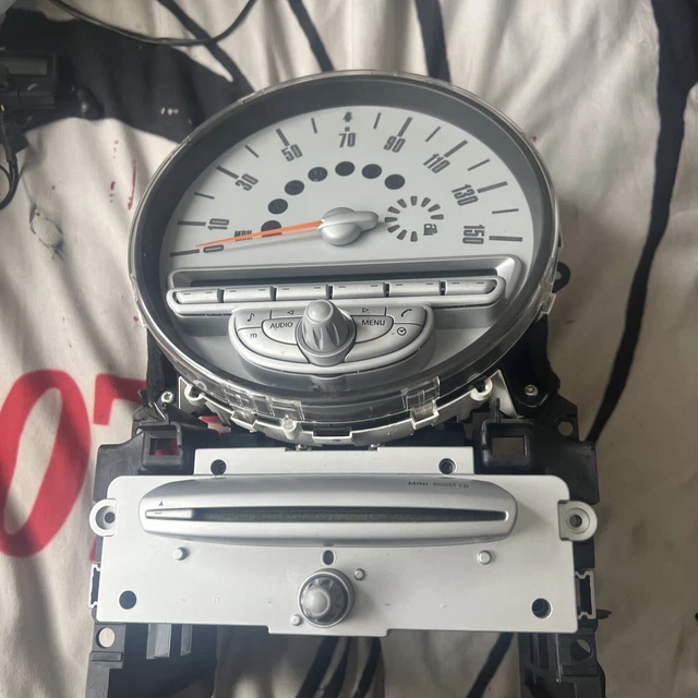 GENUINE MINI COOPER R56 Radio CD Stereo Head Unit R56 3452105 9136196 £ ...