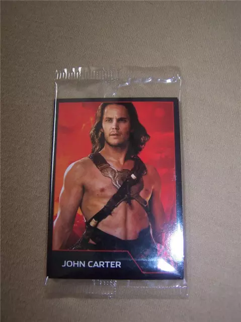 JOHN CARTER PROMO TRADING CARDS Original Promotional Item SEALED & NEW DISNEY
