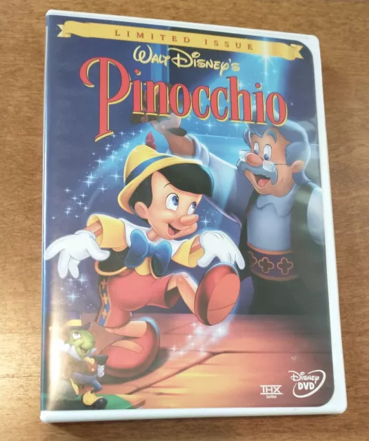 Pinocchio Limited Issue DVD EX
