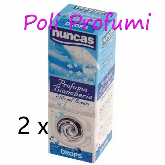 2 X NUNCAS Drops profuma biancheria classic 100 ml EUR 23,90 - PicClick IT