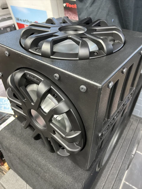 Memphis Audio MME10TSP 400w Marine 10" Powered Subwoofer w/(2) Passive Radiators