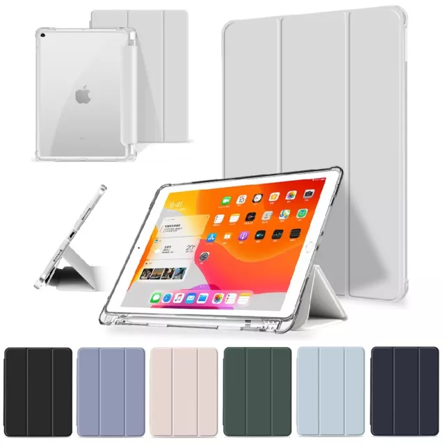 Funda inteligente Stifthalter Apple 10.2" iPad 7. 8. 9. Funda protectora para lápiz Gen