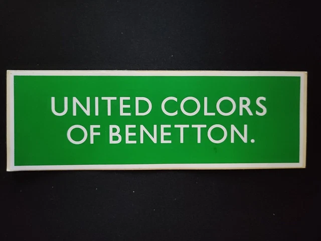 Autocollant Vintage Benetton Années 80 Original - Sticker Collector, Made In Italy