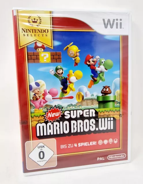 New Super Mario Bros. Wii - Nintendo Wii - Neu & OVP