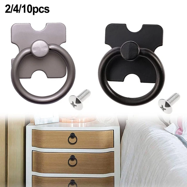 Boutons de meubles en pin mexicain de style ancien avec poignées métalliques t