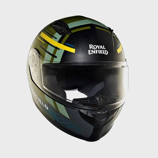 Light Wing Array ROYAL ENFIELD LIGHTWING Full Face Helmet Array Olive Matt Black & Olive ...