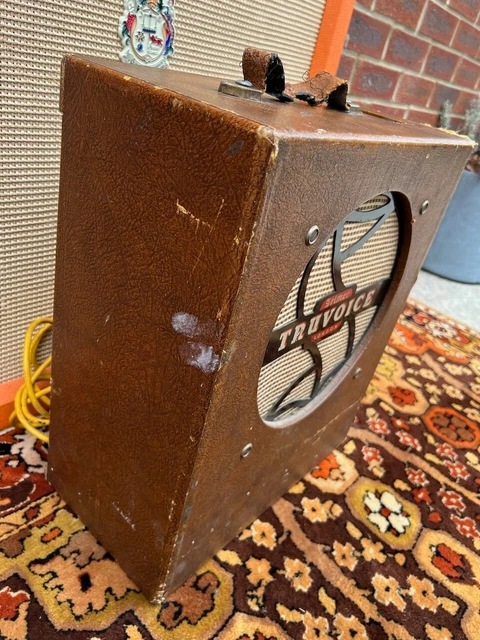 Vintage 1950er (1952) RSA Selmer Truvoice Modell 15 Ventil 1x12 Combo Verstärker S&R 5