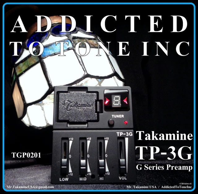 Preamplificatore Takamine G Series TP4 Con Telaio – Nuovo – Per Chitarra Acustica
