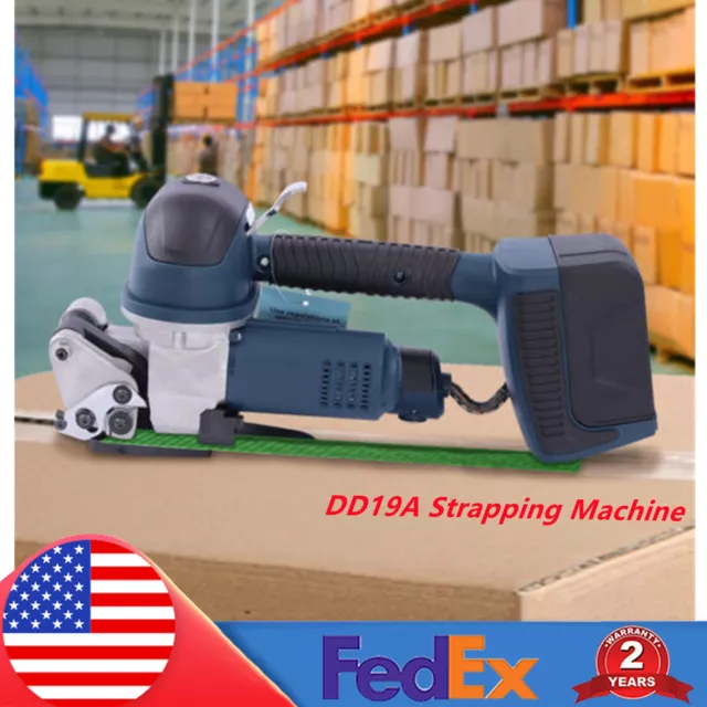 DD19A Electric Strapping Machine  PET PP Plastic Packing Belt Strapper Band Tool