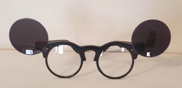 Vintage Flip Up Sunglasses   Funky Flippers Purple