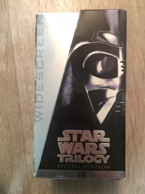 1997 Star Wars Trilogy Special Edition VHS - Platinum Widescreen Edition