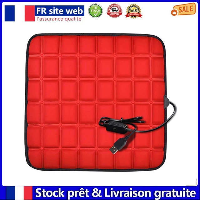 Coussin chauffant de voiture USB 5V chauffe-siège pour bureau à domicile automob