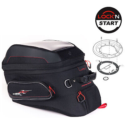 Bagster Ducati Monster 821 2018 XSR240 Bagster Tank Bag Adventure 27L & Lock Start Kit 