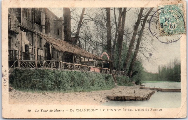 94 CHAMPIGNY SUR MARNE  carte postale ancienne [67695]