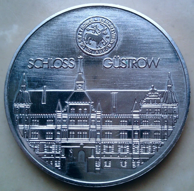 DDR MEDAILLE 40MM 750 Jahre G strow 1228 1978 Schloss G strow EUR 9 80 ddr-medaille-40mm-750-jahre-g-strow-1228-1978-schloss-g-strow-eur-9-80