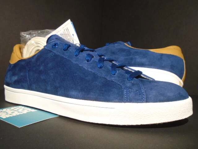 2010 Adidas Rod Laver Vintage Undftd Consortium Undefeated Blue Off White 11.5