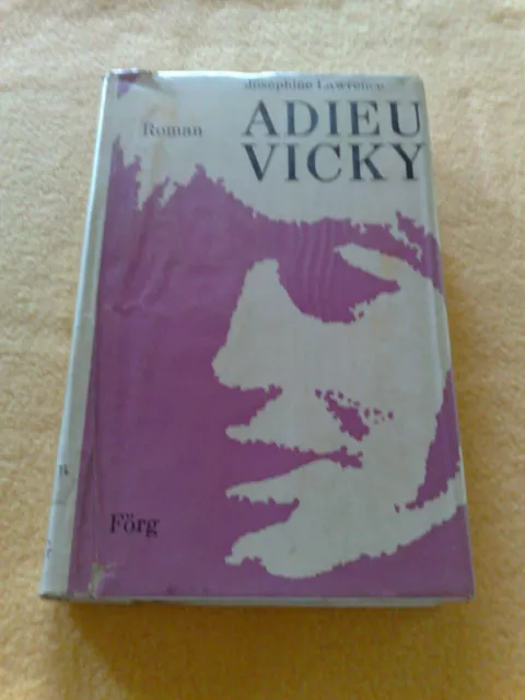 Adieu Vicky - Josephine Lawrence Leihbuch 50er 60er