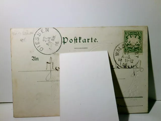 Hexerei. Alte Ansichtskarte / Prägekarte / Künstlerkarte von Fritz Rehm farbig, 2