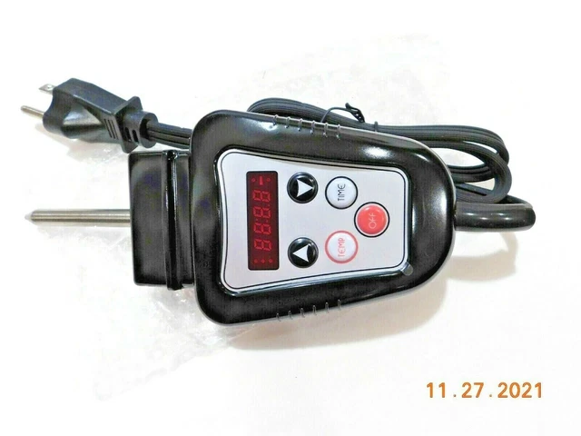 NEW SALADMASTER Digital Heat Control Power Cord Plug Probe MP5 Electric Skillet NEW SALADMASTER Digital Heat Control Power Cord Plug Probe MP5 Electric Skillet