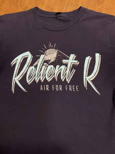 Relient K Shirt Size S Air For Free Sloan Nada Surf Hawk Nelson Mxpx