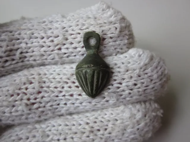 Very rare ancient Roman bronze perfect relief legionary amulet pendant I - II AD