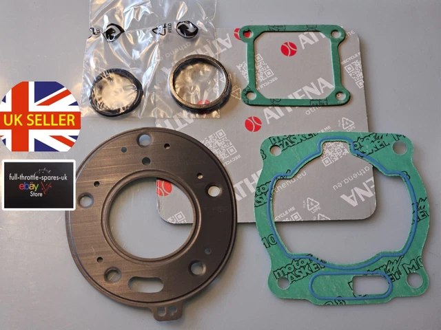 OEM Replacement Top End Gasket Set 1999-2004 Yamaha YZ125 Head Base O - Foto 10