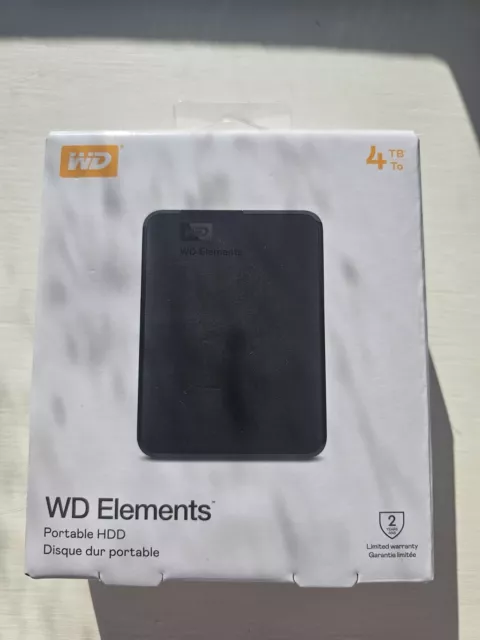 Western Digital WD Elements 4 TB tragbare externe Festplatte Festplatte - B