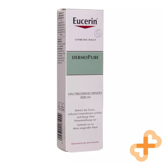 Eucerin Dermopure Taches Enlève Pores Acné Peau Grasse Renouvellement Serum 40ml 2