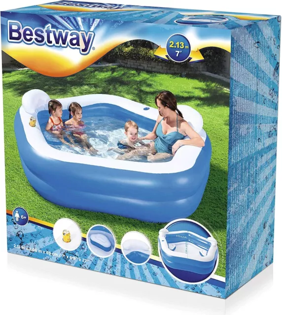 Bestway 54153  Family Pool Schwimmbad Quick-Up Pool Kinderpool