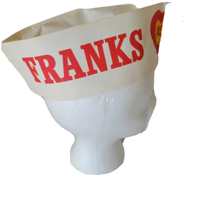 VINTAGE RESTAURANT PAPER Hat Advertising Grocery Meat Dept. Good Burger