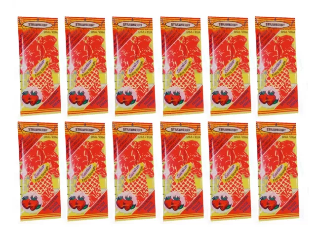 Exotica Extra Strength Air Freshener STRAWBERRY for Car, Home, Office 12-PACK