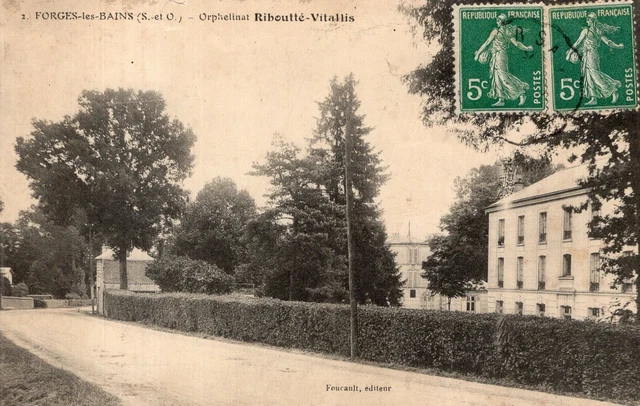 *9180 cpa Forges Les Bains - Ribouté Vitallis Orphanage