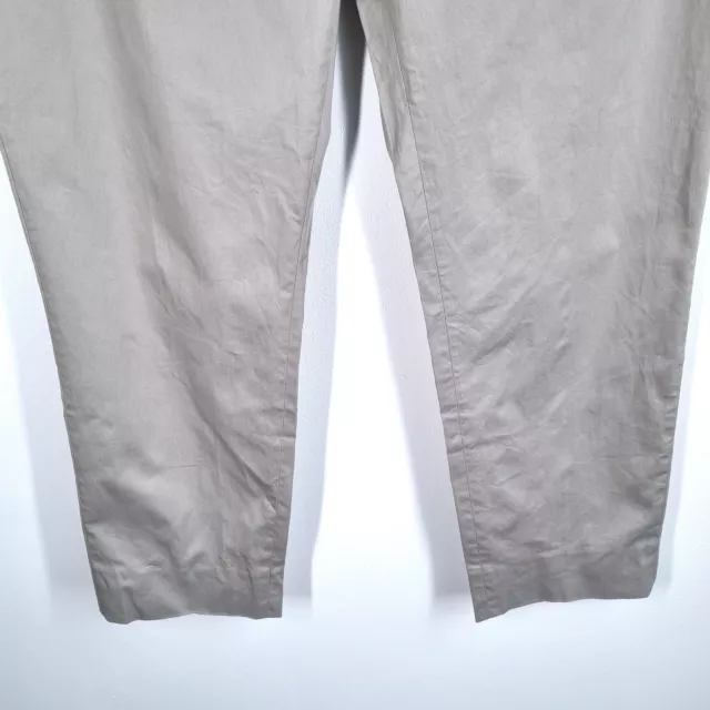 Pantaloni Peserico Pantaloni da Sigaretta Beige Cotone Elasticizzati Alzati Da Lavoro 16 3