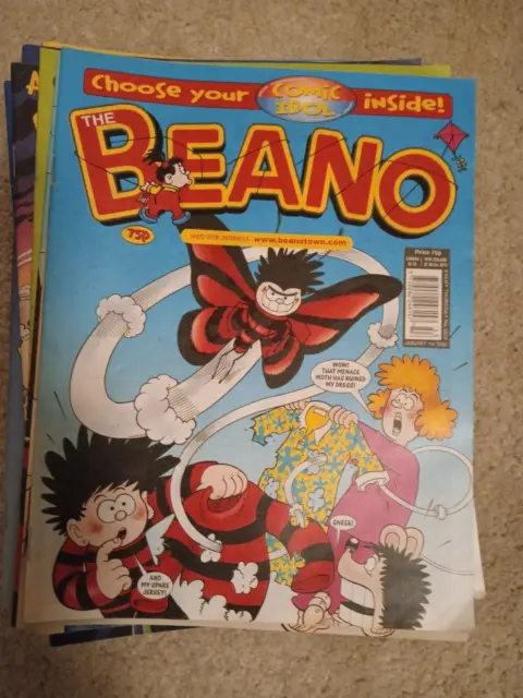 Beano x 32 comics 2005, bundle Joblot