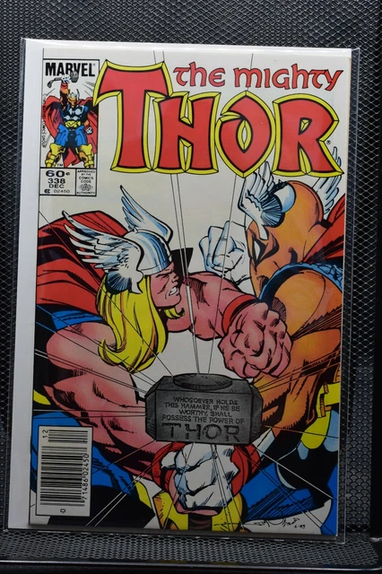 The Mighty Thor #338 Newsstand Marvel 1983 2nd Appearance of Beta Ray Bill 9.2