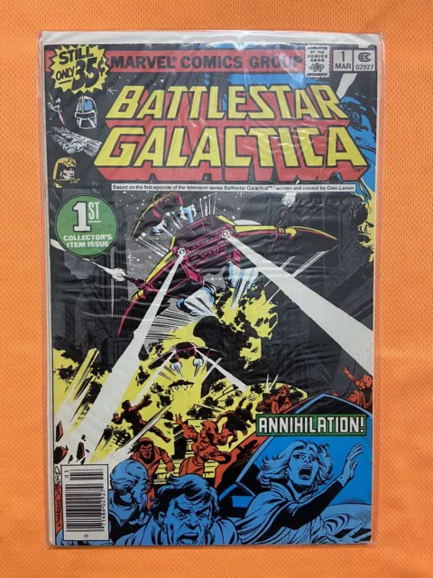 Battlestar Galactica #1 Newsstand 1979 Key Movie & Show in Development