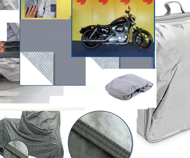 Telo Coprimoto Telato per Harley Davidson 883 Superlow Xl anno 2016 Impermeabile