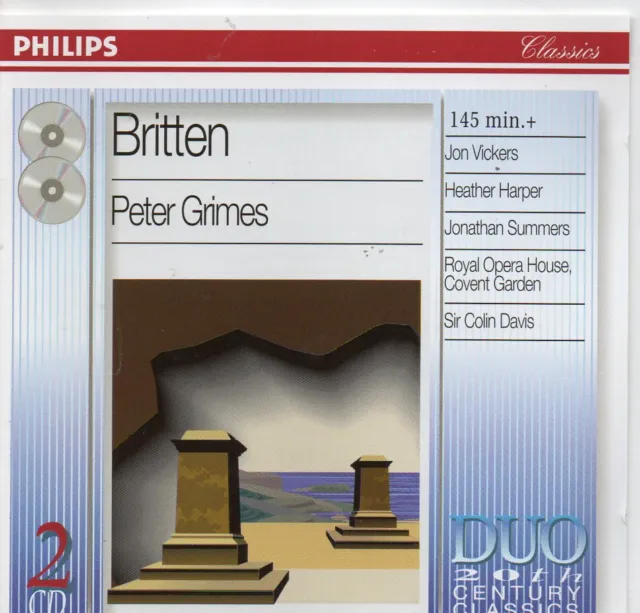 Britten  PETER CRIMES  double cd