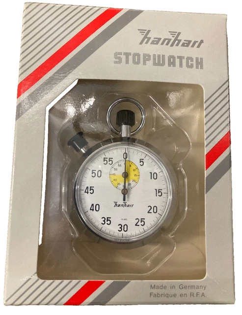 Hanhart, 7 rubis chronomètre vintage , antichoc, fabriqué en