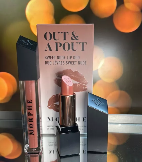 Morphe ~ Out & A Pout Sweet Nude Lip Duo ~ BNIB
