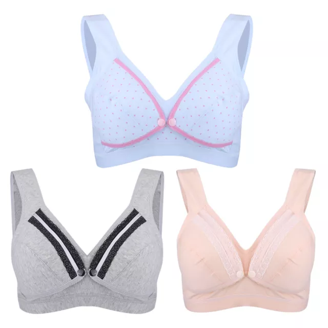 Nursing Bra Underwired Maternity Breastfeeding Pregnant Cotton Bras Baby feeding