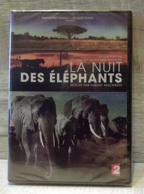 👉 Dvd Film Documentaire Animaux / La Nuit Des Elephants / Afrique Sauvage (073)
