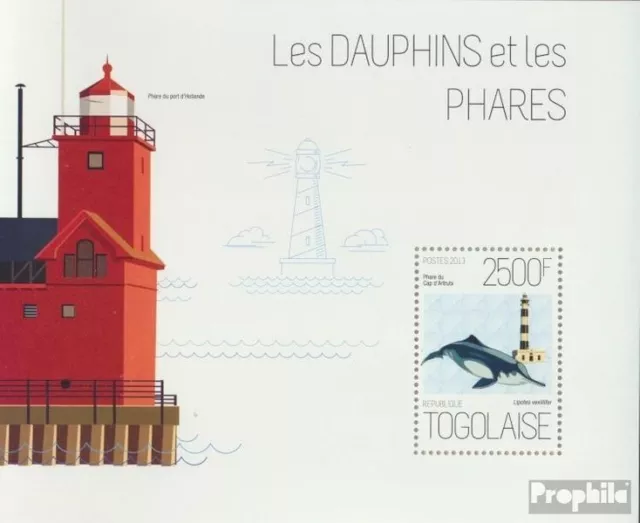 Briefmarken Togo  Mi Block 852 postfrisch Fische