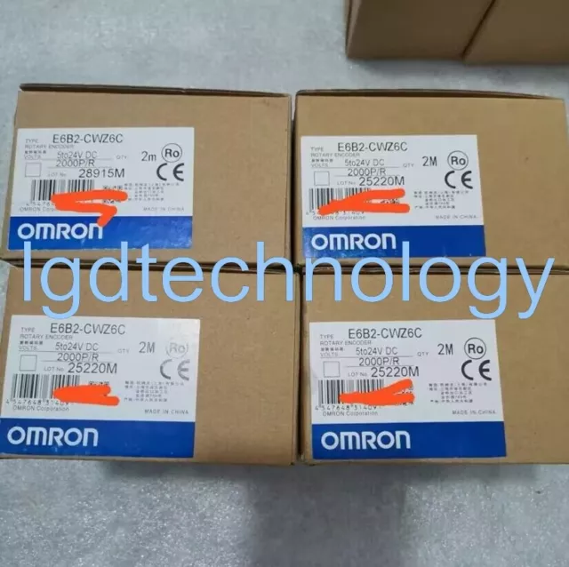 Brand New Omron rotary encoder E6B2-CWZ6C E6B2-CWZ6C 2000P/R 2M BY OMS